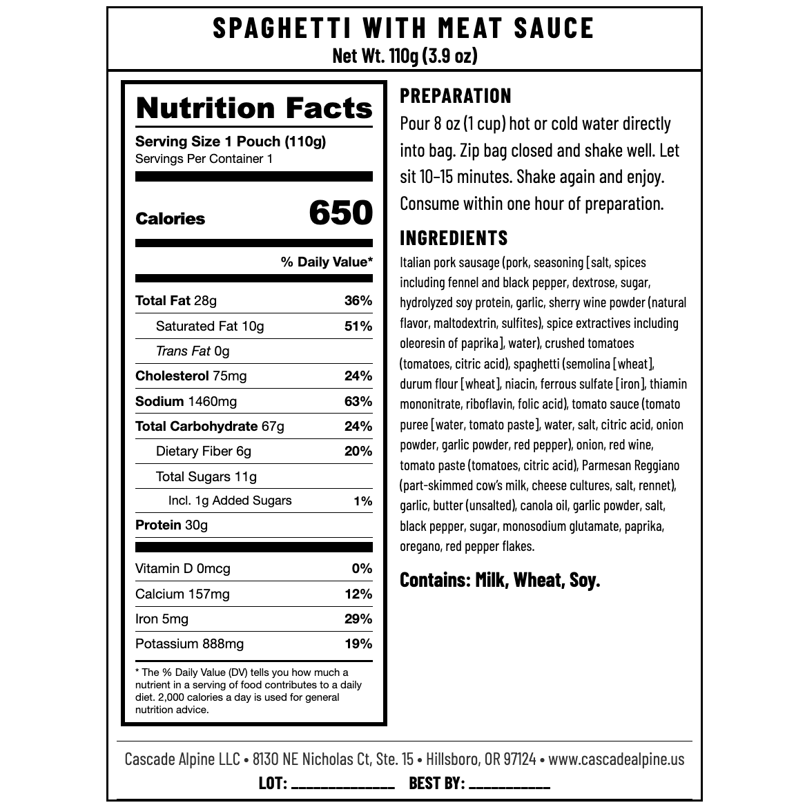 Spaghetti With Meat Sauce