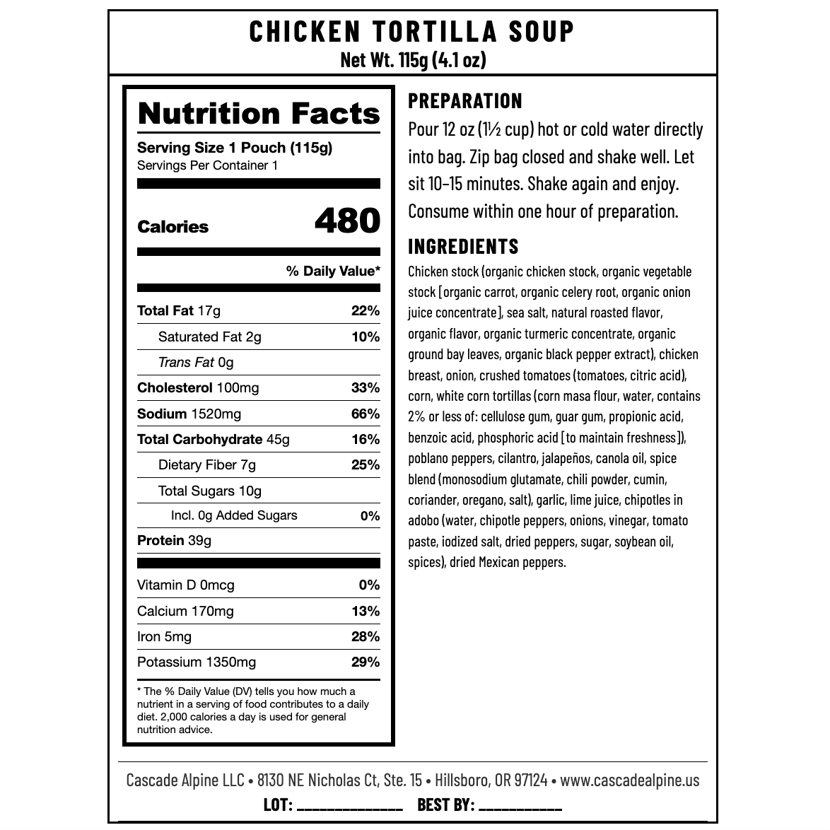 Chicken Tortilla Soup