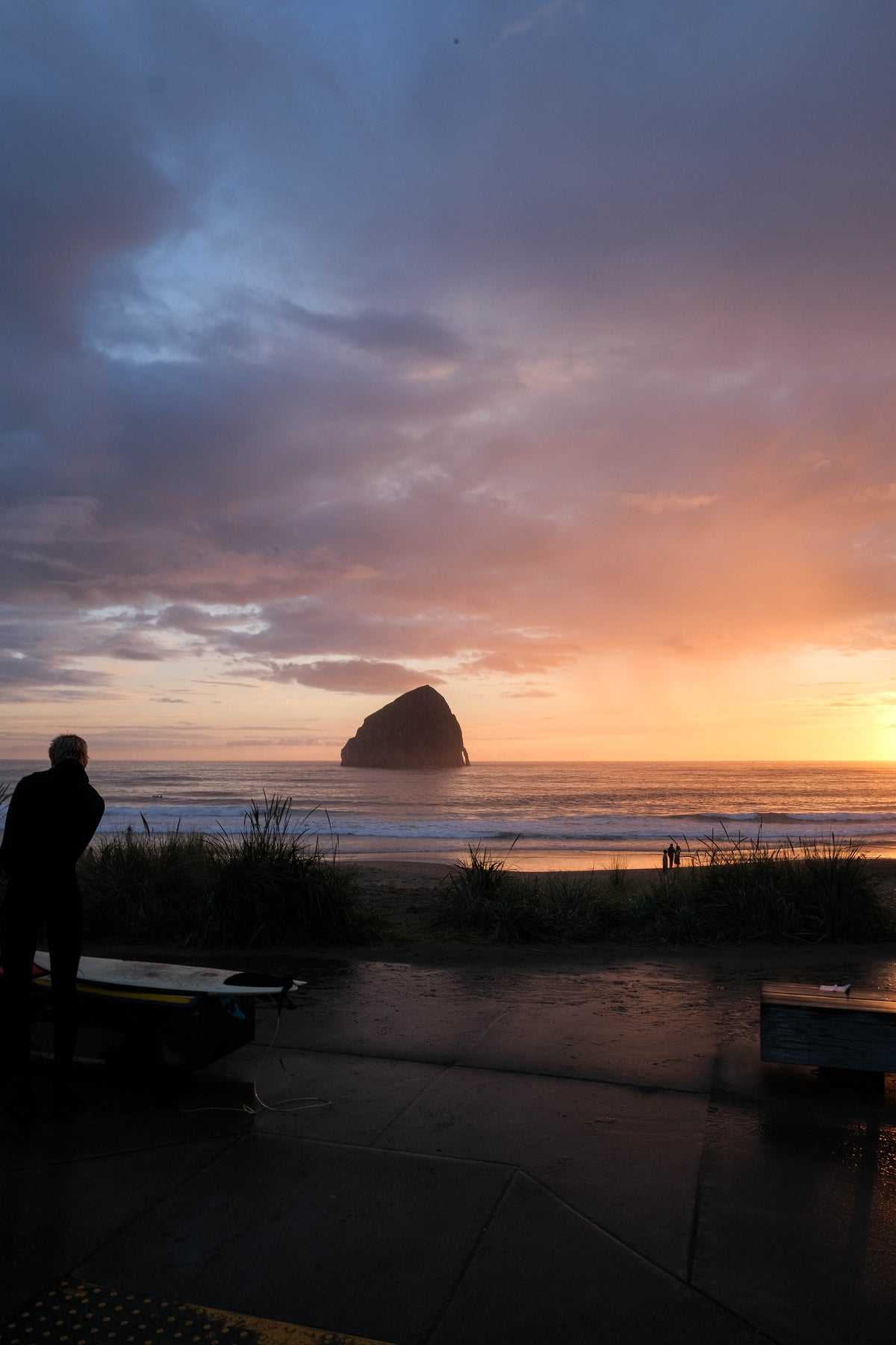 Don't Turn Your Back to the Ocean, but Sneak a Peak.