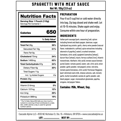 Spaghetti With Meat Sauce