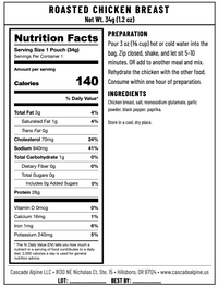 Roasted Chicken Protein Pack